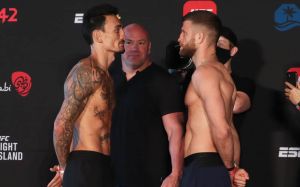 Видео боя Макс Холлоуэй - Келвин Каттар UFC on ABC 1