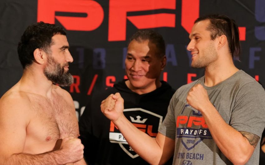 Видео боя Бозигит Атаев - Эмильяно Сорди PFL 9