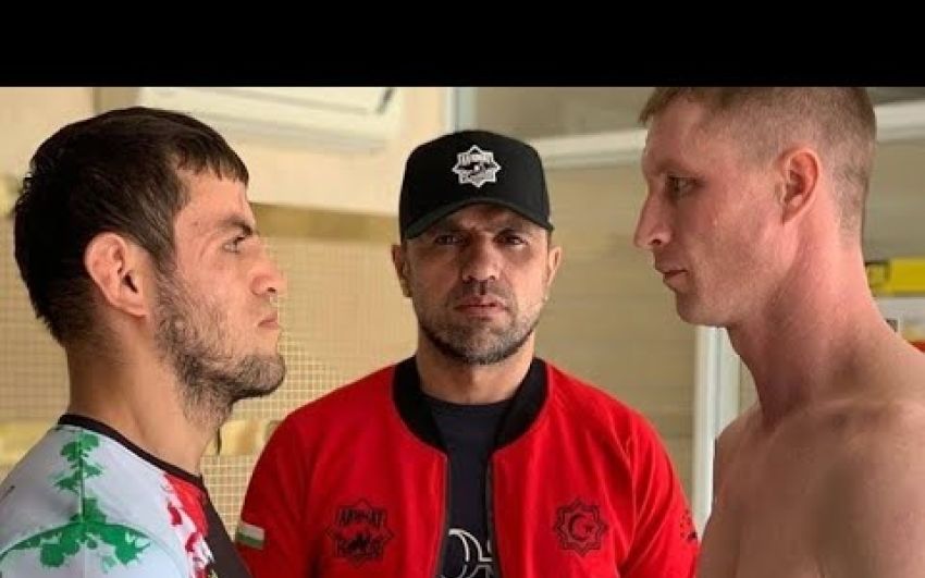Видео боя Денис Пушкарев — Абдусамад Сангов Битва на Волге 10