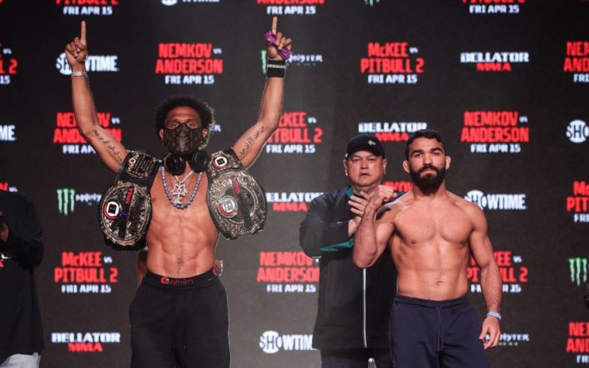 Результаты взвешивания турнира Bellator 277