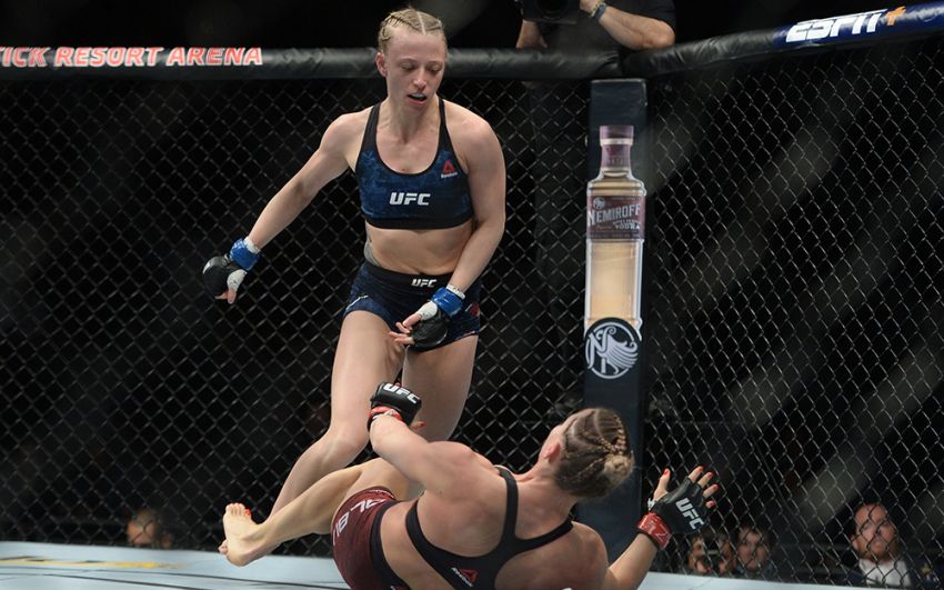 UFC on ESPN 1: Александра Албу досрочно уступила Эмили Уитмайр