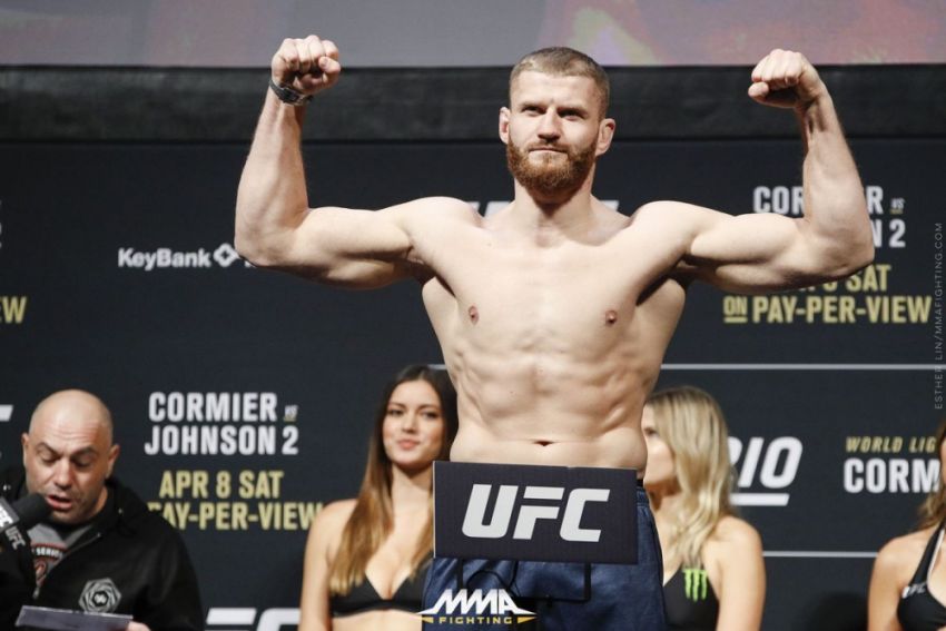 Ян Блахович победил в реванше Джими Мануву на UFC Fight Night 127
