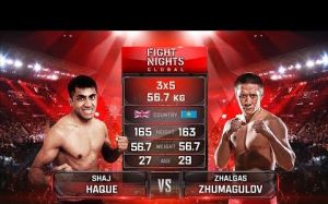 Видео боя Шадж Хэк - Жалгас Жумагулов FIGHT NIGHTS GLOBAL 80