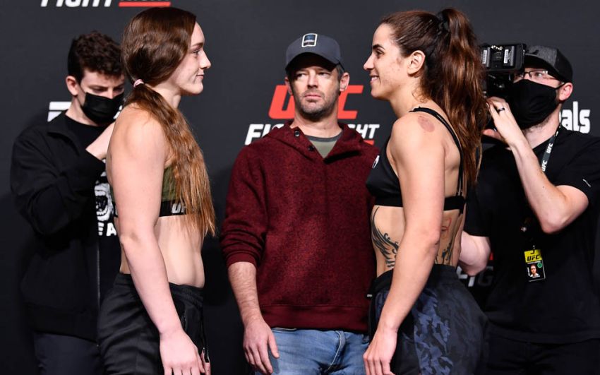 Видео боя Аспен Лэдд - Норма Дюмон UFC Fight Night 195