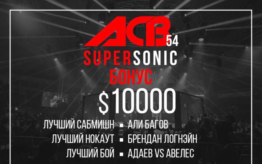Бонусы ACB 54