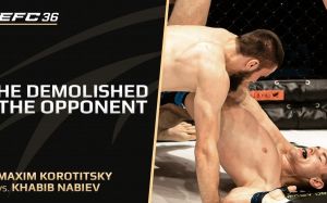 Видео боя Хабиб Набиев – Максим Коротицкий EFC 36