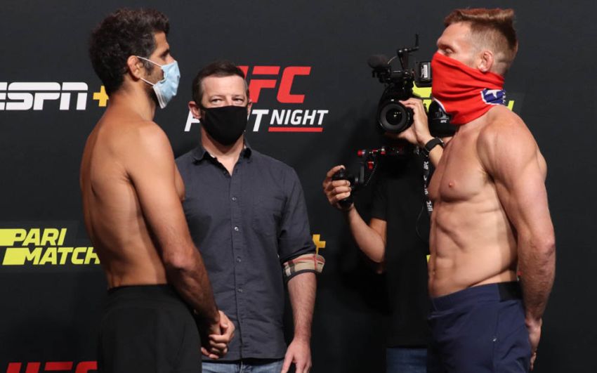 Видео боя Бенеил Дариуш - Скотт Хольцман UFC on ESPN+ 32