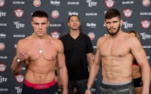 Видео боя Лиам МакГири - Вадим Немков Bellator 194