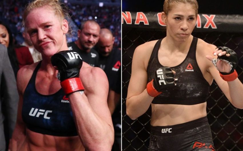 Бой Холли Холм и Ирен Алданы возглавит турнир UFC 1 августа