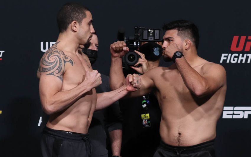 Видео боя Роберт Уиттакер - Келвин Гастелум UFC on ESPN 22