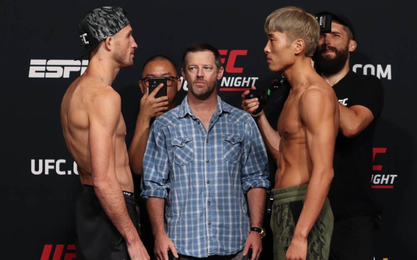 Видео боя Джулиан Эроса - Чхве Сын У UFC on ESPN 25