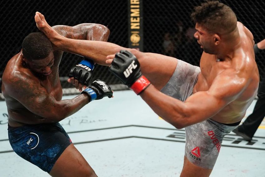 Алистар Оверим досрочно остановил Уолта Харриса на UFC on ESPN 8