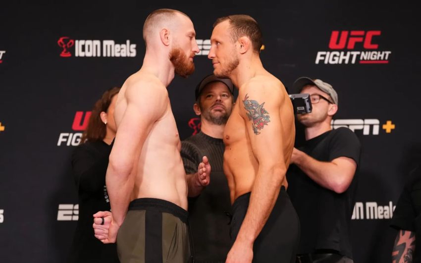 Результаты взвешивания UFC Fight Night 236