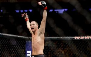 Результаты взвешивания участников турнира UFC Fight Night 135: Гэтжи - Вик