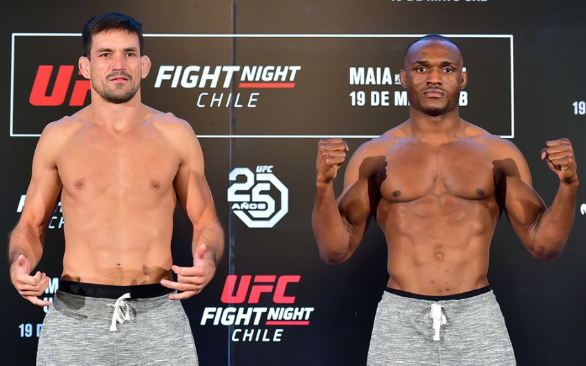 Церемония взвешивания участников турнира UFC Fight Night 129