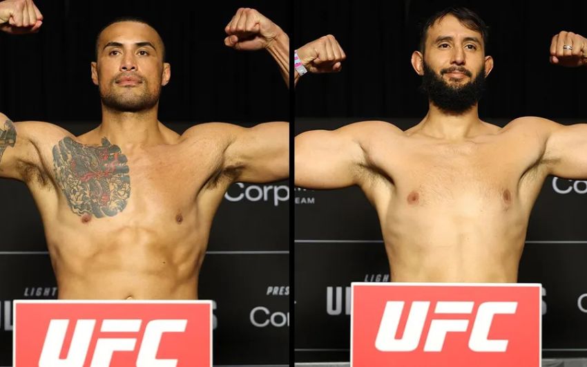 Результаты взвешивания UFC Fight Night 260