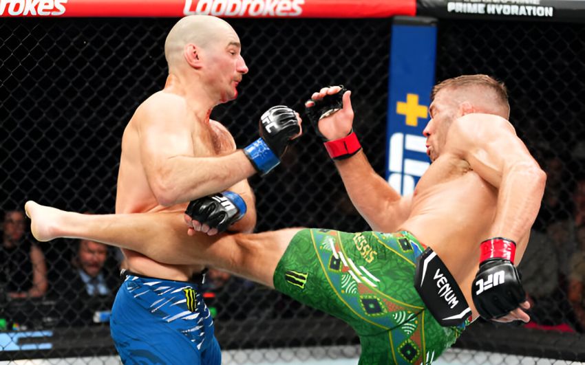 Видео боя Дрикус дю Плесси - Шон Стриклэнд 2 UFC 312