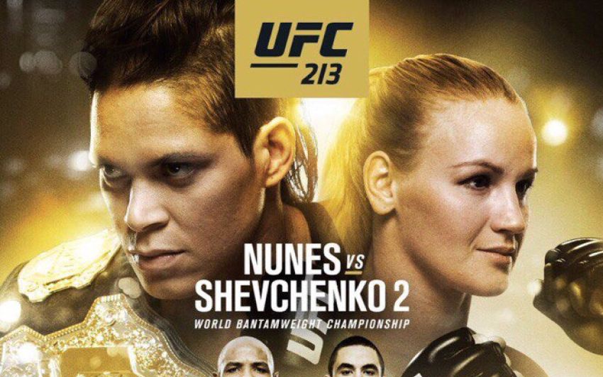 Официальный постер к UFC 213