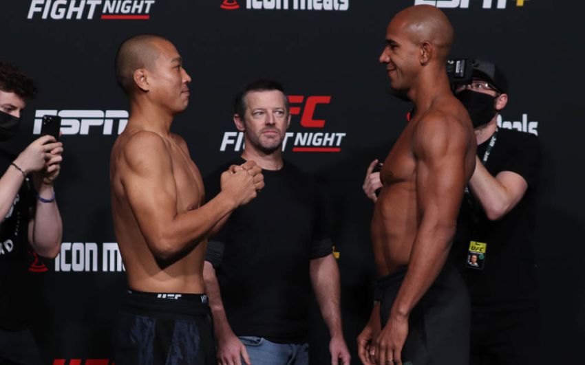 Видео боя Пак Чон-Ён - Грегори Родригес UFC Fight Night 196