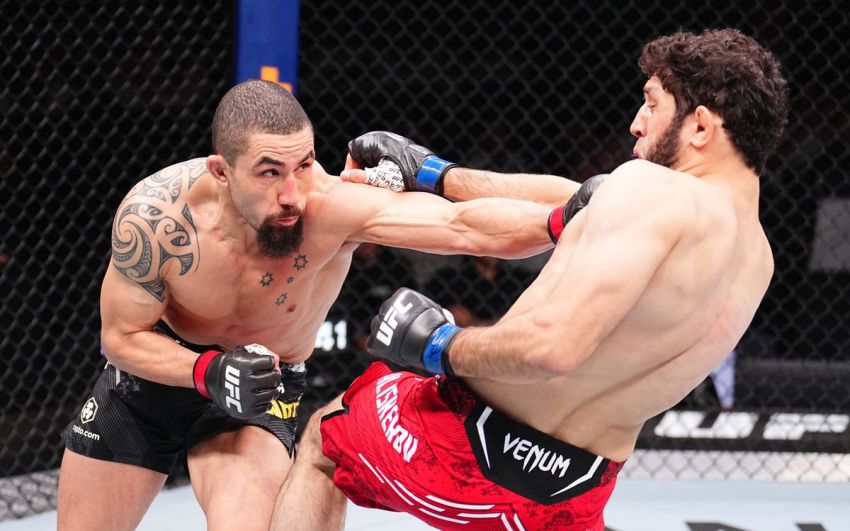 Роберт Уиттакер уничтожил Икрама Алискерова в главном событии UFC on ABC 6