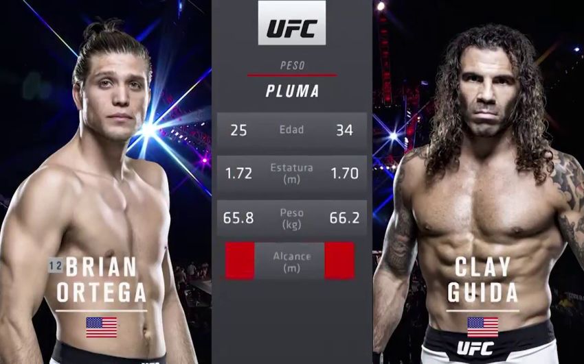 Видео боя Брайан Ортега – Клей Гуида UFC 199