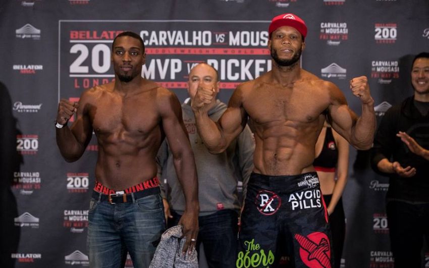 Видео боя Фил Дэвис - Линтон Васселл Bellator 200