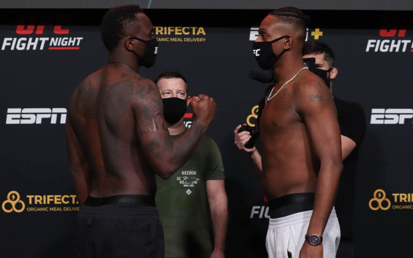 Видео боя Джамал Хилл - Овинс Сент Прю UFC on ESPN 19