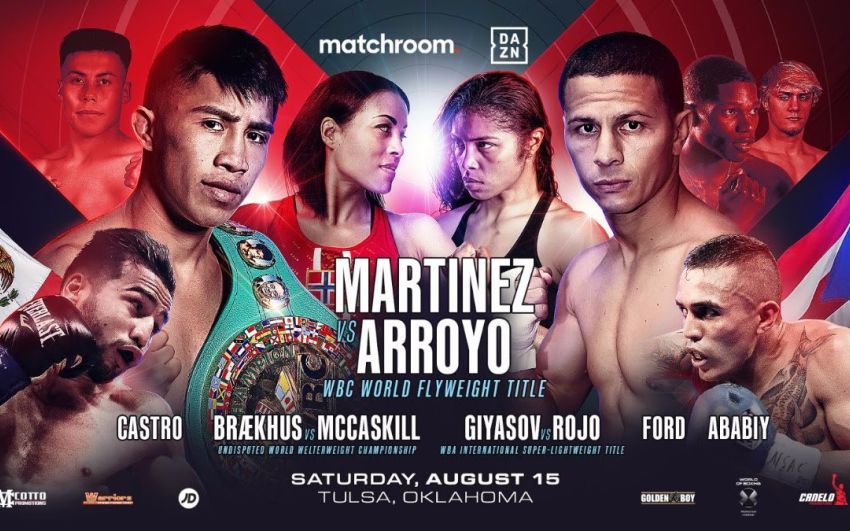 Официально: Matchroom Boxing проведет боксерское шоу 15 августа в США