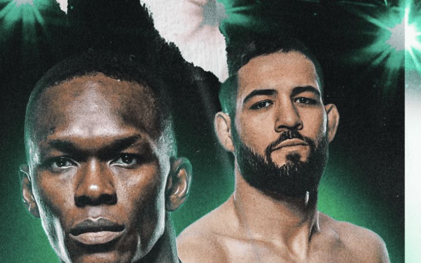 Официально: Бой Исраэль Адесанья – Нассурдин Имавов возглавит турнир UFC Saudi Arabia