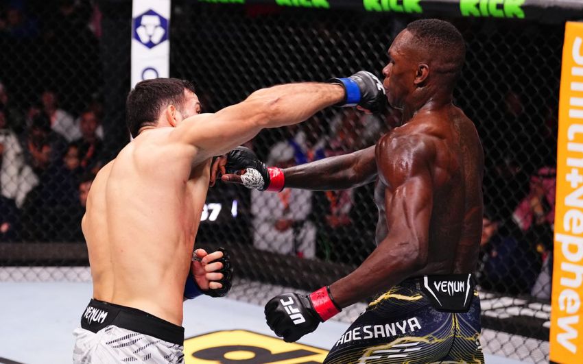 Нассурдин Имавов нокаутировал Исраэля Адесанью в главном событии UFC Fight Night 250