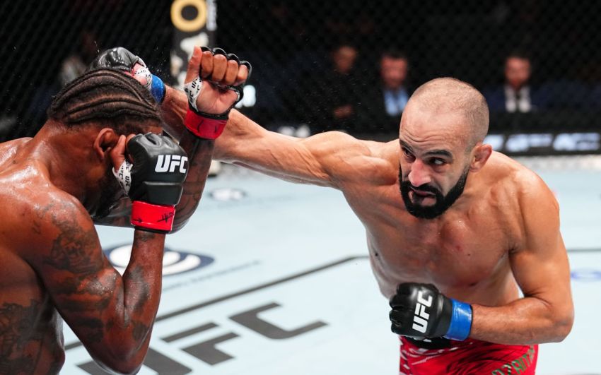 Видео боя Майкл Джонсон - Оттман Азейтар UFC on ESPN 63