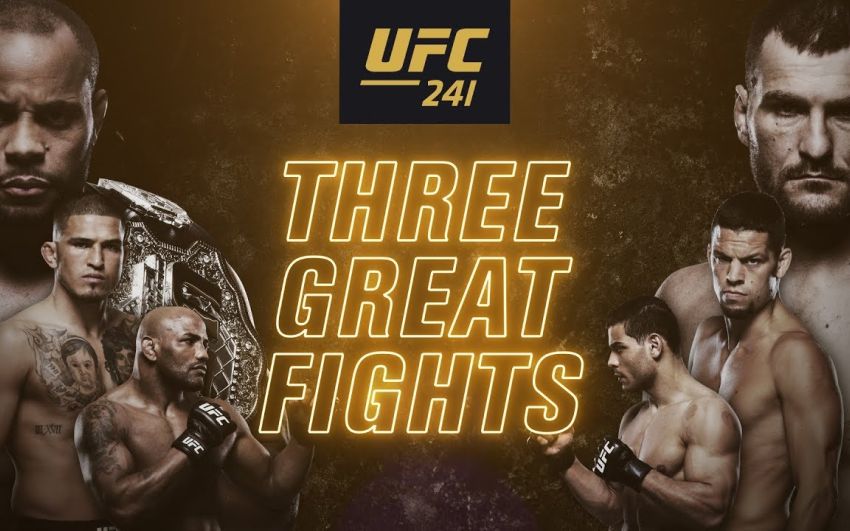 Где смотреть UFC 241: Даниэль Кормье - Стипе Миочич 2