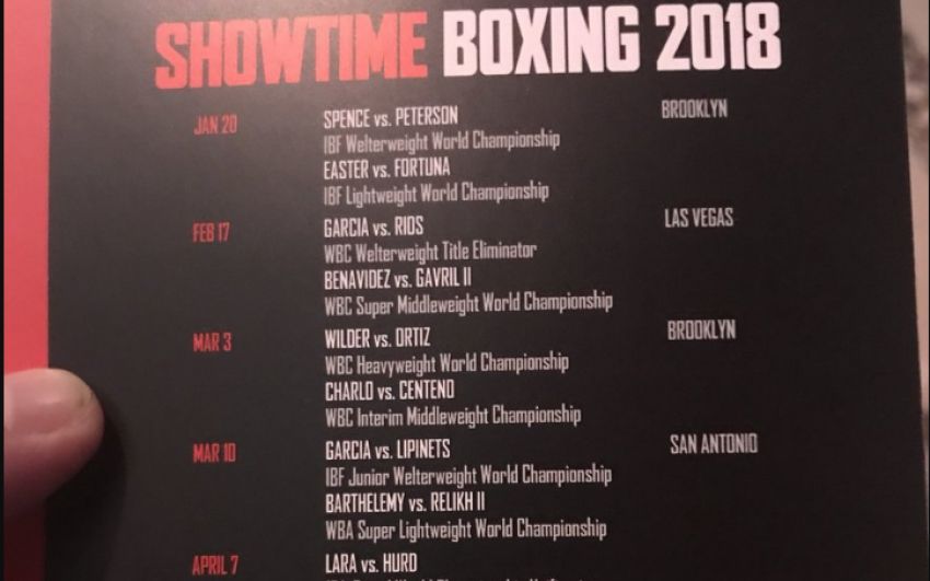 Face-off главных боев телеканала Showtime на ближайшие месяцы