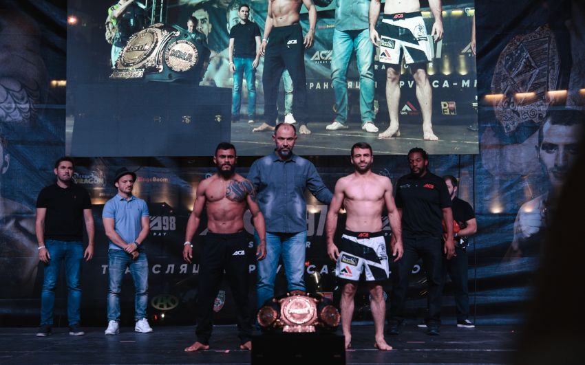 Результаты турнира ACA 98: Fight Day