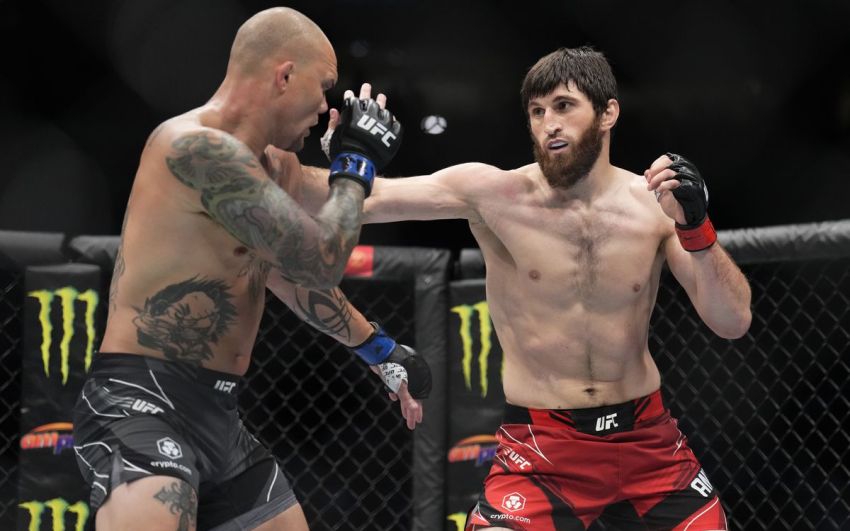 Видео боя Магомед Анкалаев – Энтони Смит UFC 277