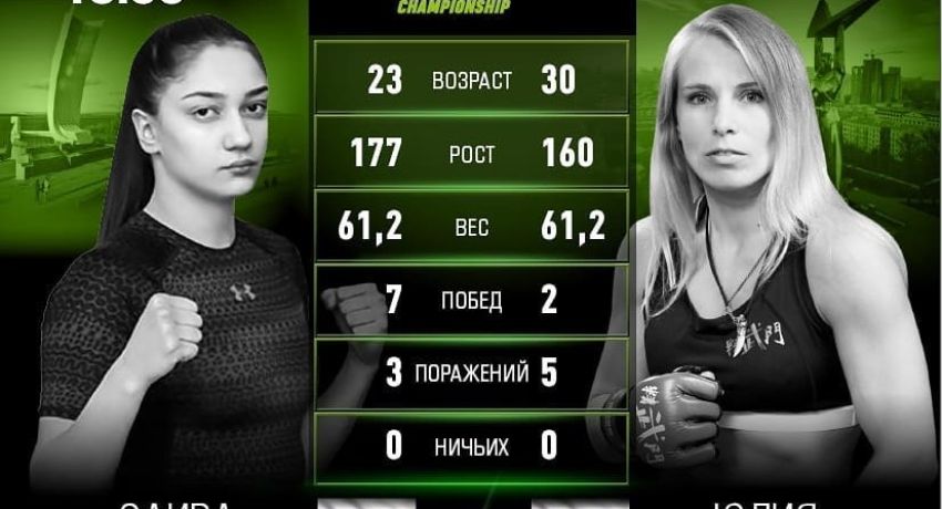 Видео боя Заира Дишекова - Юлия Куценко GFC 21
