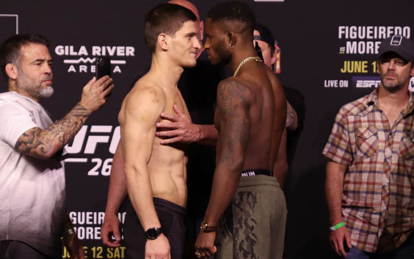 Видео боя Хаким Даводу - Мовсар Евлоев UFC 263