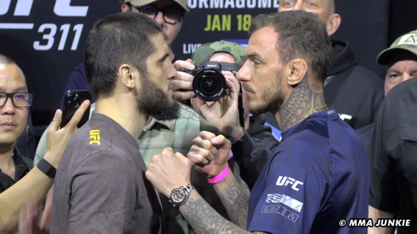 Результаты взвешивания UFC 311: Махачев – Мойкано, Двалишвили – Нурмагомедов