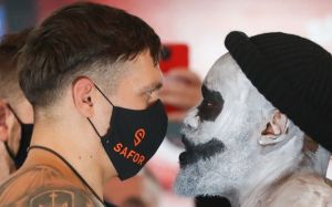 Результаты взвешивания Александр Усик - Дерек Чисора
