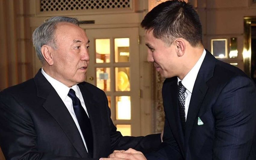 Геннадий Головкин поблагодарил Нурсултана Назарбаева за 30 лет службы