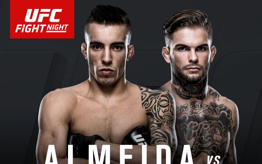 Прямая трансляция UFC Fight Night 88. Томас Алмейда-Коди Гарбрандт