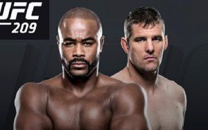 Видео боя Рашад Эванс - Дэниэль Келли UFC 209