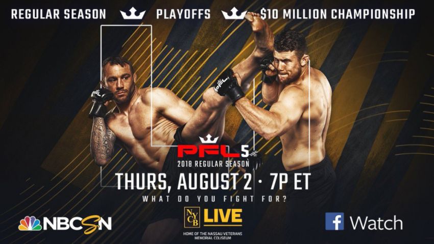 Прямая трансляция PFL 5: Джэйсон Хай - Натан Шульте