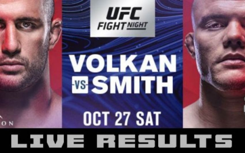 Результаты турнира UFC Fight Night 138: Волкан Оздемир - Энтони Смит
