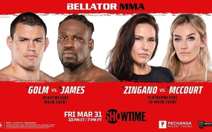 Прямая трансляция Bellator 293
