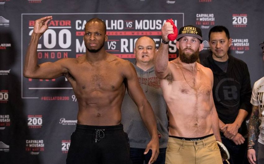 Видео боя Майкл Пэйдж - Дэвид Рикелс Bellator 200