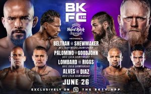Прямая трансляция турнира BKFC 18