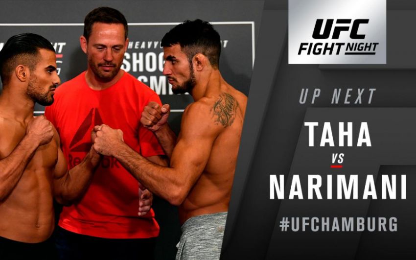 Видео боя Халид Таха - Нэд Наримани UFC Fight Night 134