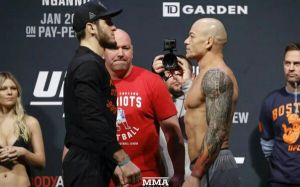 Видео боя Ислам Махачев - Глейсон Тибау UFC 220