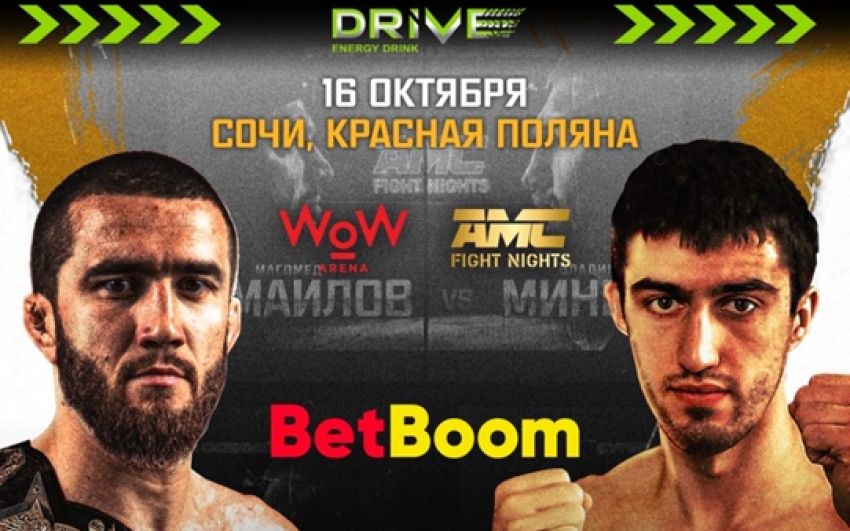 Видео боя Мухаммед Эминов – Роман Силагадзе AMC Fight Nights 105